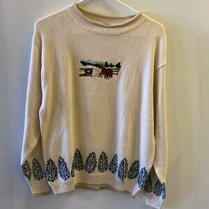 Vintage Holiday Knit Sweater